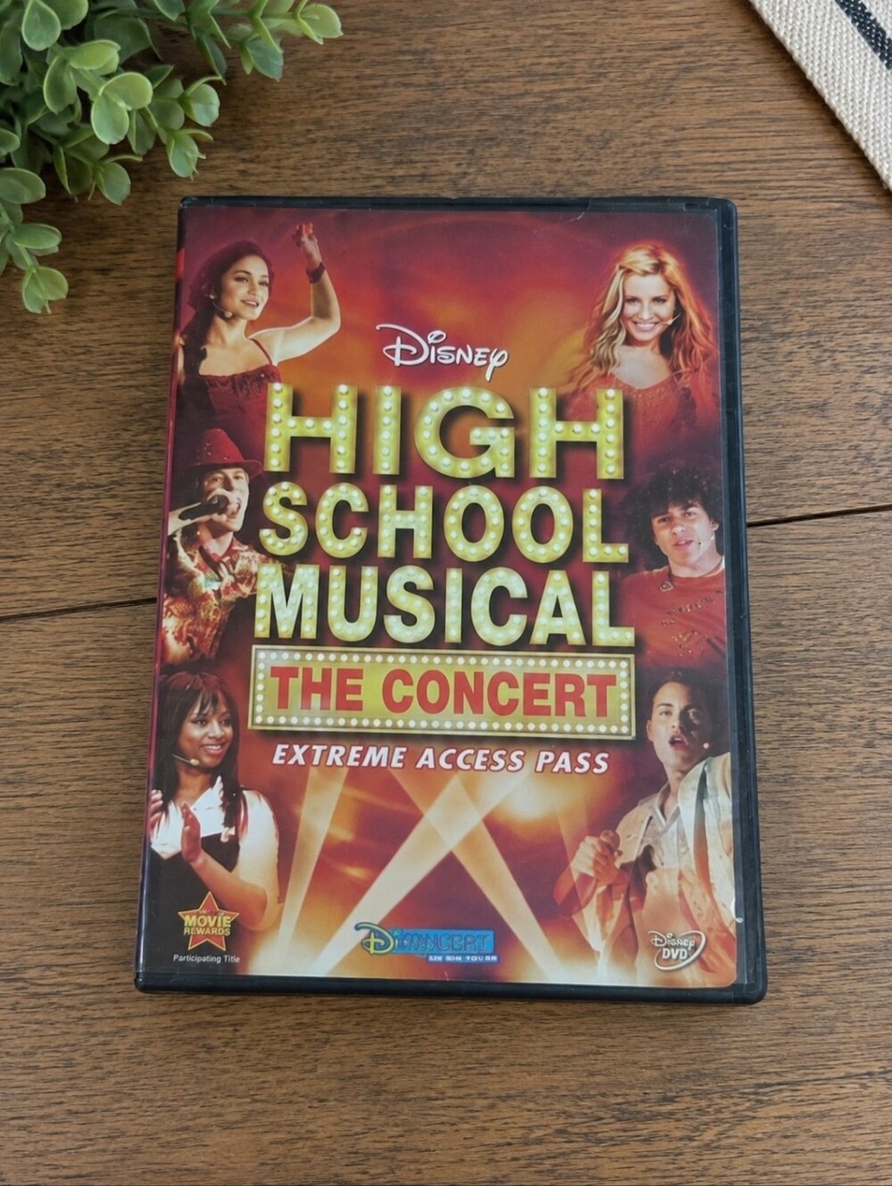 Disney High School Musical The Concert Extreme Access Pass DVD